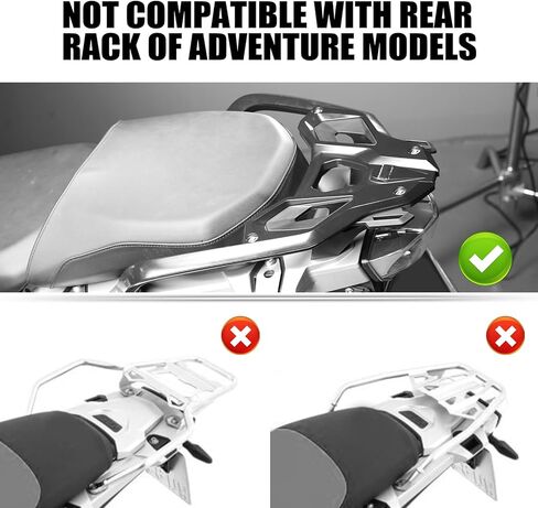 رف الأمتعة الخلفي للدراجة النارية من NICECNC متوافق مع BMW R1250GS 2019-2023، R1200GS 2012-2018 in Saudi Arabia