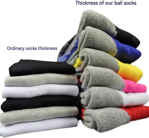 Professional Over-the-Knee Soccer Socks for Men and Women, Multi-Color High-Cut Thick Towel Bottom, US Size 6-11 in Saudi Arabia