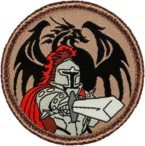 رقعة Dragon Slayer Patrol - رقعة منسوجة دائرية بقطر 2 بوصة (مثبت خطاف) in Saudi Arabia