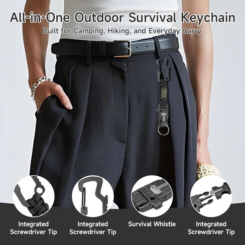 حبل باراكورد تكتيكي بعلم الولايات المتحدة الأمريكية - حبل باراكورد مجدول عالي التحمل 550 لشارات الهوية، حبل الهاتف، سلسلة المفاتيح - معدات EDC مع خطاف آمن للملحقات in Kuwait