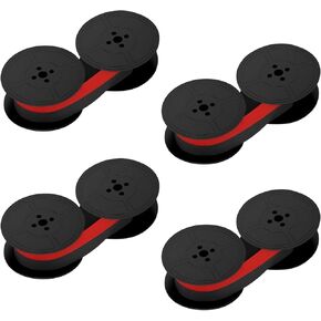 شريط الآلة الكاتبة العالمي، بكرة مزدوجة، شريط بديل للآلات الكاتبة القديمة متوافق مع معظم الآلات الكاتبة (2 أسود وأحمر) in Kuwait