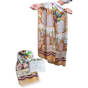 العهد الكتاب المقدس الآية المسيحية شال الصلاة، الهدايا المسيحية للنساء، شكل خفيف الوزن، 28x79 in Kuwait