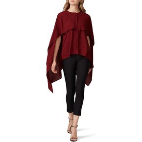 Rent The Runway Pre-Loved Red Cape Top in Saudi Arabia