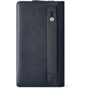 Genuine Leather Men's Wallet Clutch Bag with 8 Card Slots & Phone Pocket Large Capacity Purse in Kuwait