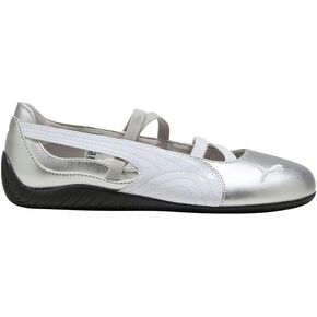 PUMA Kids Girls Speedcat Ballet Metallic Slip On Sneakers Shoes Casual - Silver in Kuwait
