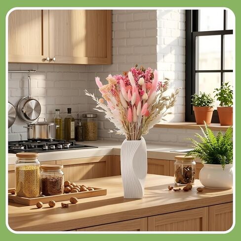 DIY Natural Dried Flower Set 10 Kinds of Dried Flowers with Long Stems Bulk Boho Flowers for Home Decor Floral Arrangement in Saudi Arabia