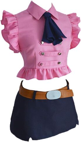 Comic Anime The Seven Deadly Sins Cosplay Costumes Elizabeth Liones Costume in Saudi Arabia