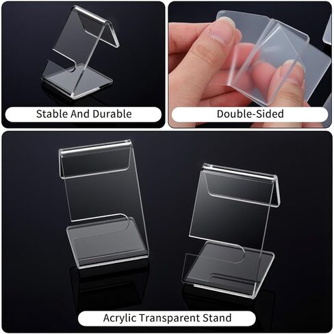 2 PCS Watch Stand, Clear Acrylic Watch Display Stand Single Bracelet Holder Stands Lightweight Bracelet Holder for Men Women Home Office Desk Bedroom Watches Jewelry Decor in Saudi Arabia