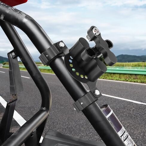 Gas Tank Water Can Mount,Oil Mounting Holder Gasoline Pack Fuel Container Mount With Locks Compatible With For ATV UTV Polaris Pioneer Can Am Maverick Commander With 1''-2'' Roll Bar,2PCS in Kuwait