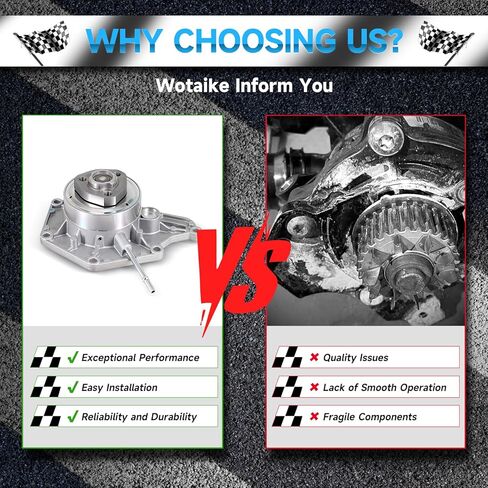06E121018H مضخة مياه المحرك مع استبدال موصل الفراغ لـ 3.0T Audi A6 A7 A8 Q7 Q8 Quattro 3.0L V6 Cyl 2015-2019 Q7 S5 N802590 N802600 06E121018C 06E121018L,OE#06E121016P in Kuwait