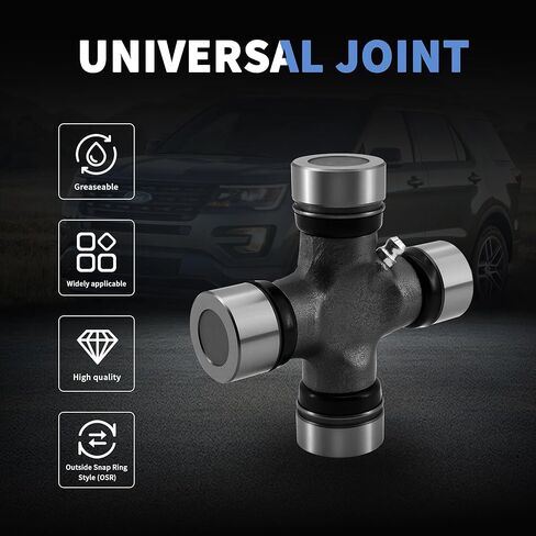 1330 to 3R/SSR/1344 Conversion U Joint 5-793X From 1330 to S44 Series, Combination Universal Joint 1.062" X 3.625" to 1.125" x 2.556" in Saudi Arabia