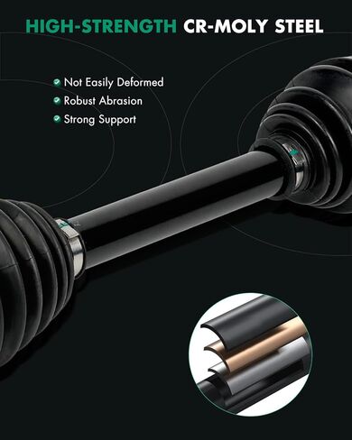 CV Axle Shaft Assembly Front Right Fit For Ford Edge 2.0L 2019-2021,For Lincoln Nautilus 2.0L 2019-2021 NCV11247, TX13121, K2GZ3B436B, K2GZ3B436Y AWD in Saudi Arabia