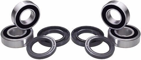Replacement Parts For Both Front Wheel Bearing & Seal Kits for 88-04 Kawasaki KLF300B Bayou 300 2x4 Model-88DVZ8-310 in Saudi Arabia
