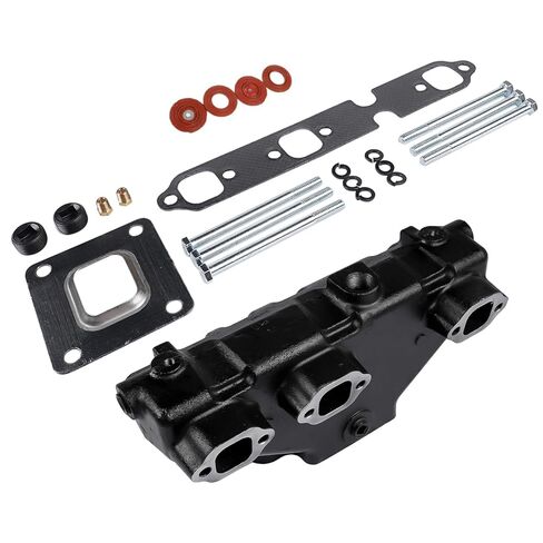 Dry Joint Exhaust Manifold Kit Replacement for 2002-up Mercruiser GM 4.3 V6 Marine Engines 4612, 864612T01, MC-1-864612 in Saudi Arabia