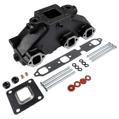 Dry Joint Exhaust Manifold Kit Replacement for 2002-up Mercruiser GM 4.3 V6 Marine Engines 4612, 864612T01, MC-1-864612 in Saudi Arabia