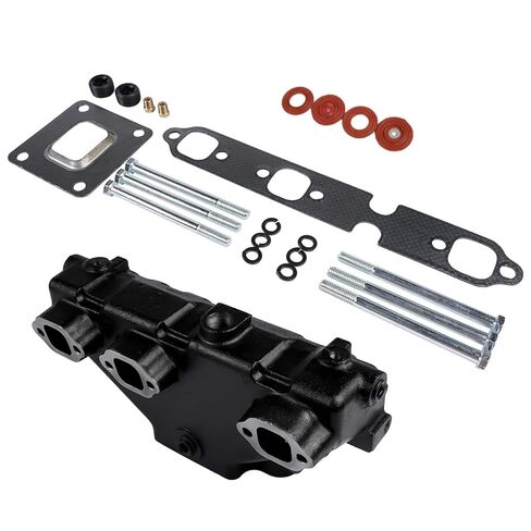 Dry Joint Exhaust Manifold Kit Replacement for 2002-up Mercruiser GM 4.3 V6 Marine Engines 4612, 864612T01, MC-1-864612 in Saudi Arabia