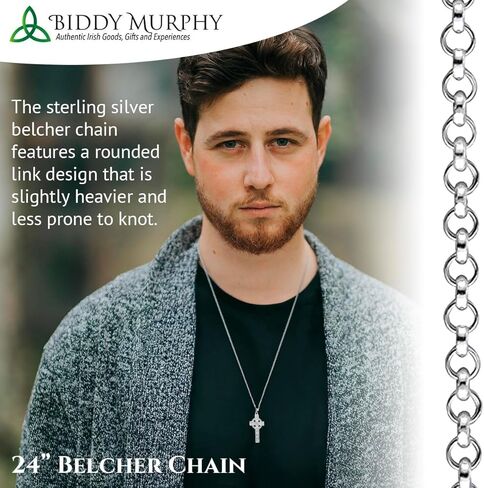 Irish-Made Sterling Silver Celtic Cross Necklace: A Timeless Gift in Saudi Arabia