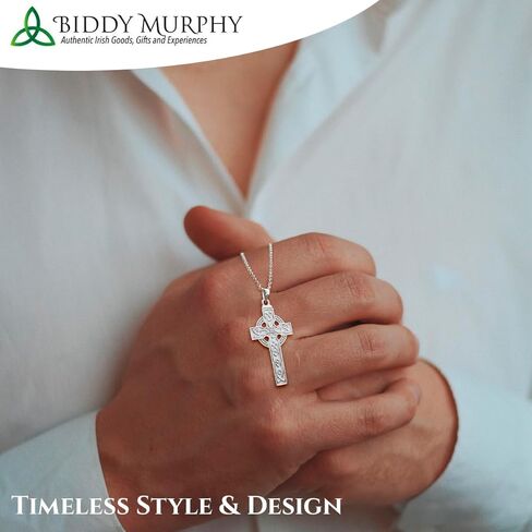 Irish-Made Sterling Silver Celtic Cross Necklace: A Timeless Gift in Saudi Arabia
