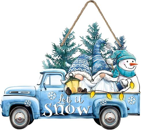 Welcome Winter Cardinal Front Door Sign, Red Birds Berry Branch Wood Hanger Outdoor Outside Porch Home Decor, Farmhouse Rustic Christmas Wooden Wreath Indoor Wall Hanging Decoration in Kuwait