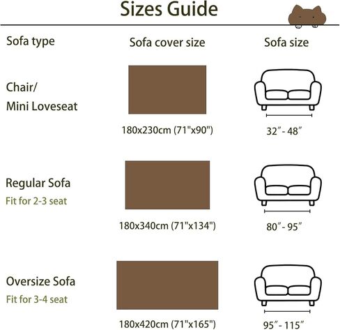 Plush Leopard Print Sofa Cover Couch Cover, Warm and Soft Faux Fur Couch Protector for Fall Winter, Washable Fuzzy Couch Slipcover, Pet-Friendly, Fits 2/3-Seater (71″x134″) in Saudi Arabia