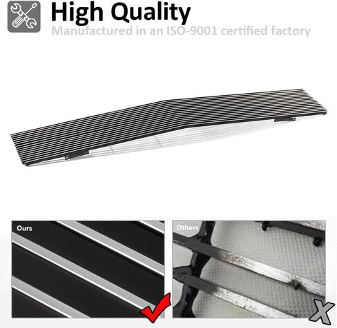 Fits 1981-1987 GMC Suburban/C/K Pickup/Jimmy Chevy Blazer/Suburban/C/K Pickup Billet Grille Insert (Polished Cover Lights Style) in Saudi Arabia