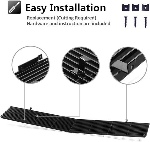 Fits 1981-1987 GMC Suburban/C/K Pickup/Jimmy Chevy Blazer/Suburban/C/K Pickup Billet Grille Insert (Polished Cover Lights Style) in Saudi Arabia