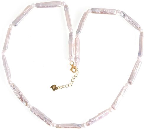 عقد من اللؤلؤ الطبيعي قلادة مجوهرات من اللؤلؤ الباروكي للنساء in Kuwait