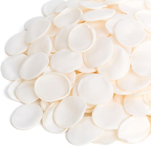 400PCS Real Touch Silk Rose Petals White Premium Fake Silk Flower Petals for Wedding Aisle, Valentine's Day Romantic Night Decor, Table Centerpieces Decor Reusable Fade Resistant in Saudi Arabia