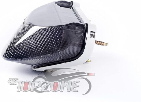 TOPZONE Sequntial LED Rear Lamp Brake Tail Light +Integrated Turn Signal Indicators Fit Kawasakki 2000-2005 Ninja ZX-12R, ZX1200 （Smoke Color） in Saudi Arabia