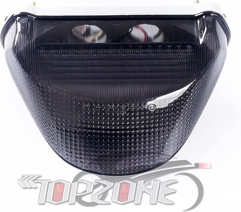 TOPZONE Sequntial LED Rear Lamp Brake Tail Light +Integrated Turn Signal Indicators Fit Kawasakki 2000-2005 Ninja ZX-12R, ZX1200 （Smoke Color） in Saudi Arabia
