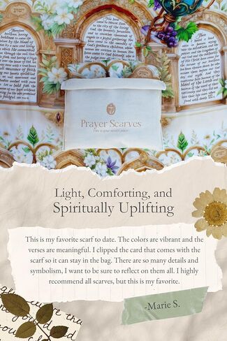 العهد الكتاب المقدس الآية المسيحية شال الصلاة، الهدايا المسيحية للنساء، شكل خفيف الوزن، 28x79 in Kuwait