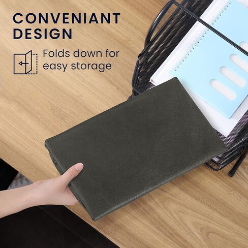 kwmobile Dust Cover Compatible with Epson EcoTank ET-2850 / EcoTank ET-2856 - Printer Case - Fabric Protector Cover - Light Grey in Kuwait