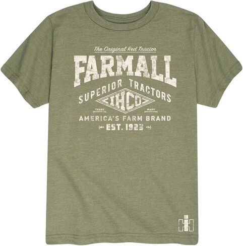 Vintage Farmall Quality Tractors - Youth Short Sleeve Graphic T-Shirt in Saudi Arabia