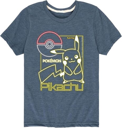 HYBRID APPAREL - Pokémon - Neon Pikachu - Youth Short Sleeve Graphic T-Shirt in Saudi Arabia