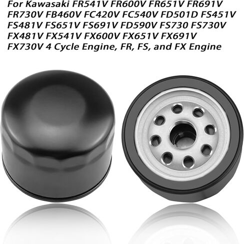 4 قطعة 49065-0721 فلتر زيت لكاواساكي FR730V FX730V FR691V FX691V FS691V FS651V FR651V FR600V FX600V محركات #49065-7007 in Saudi Arabia