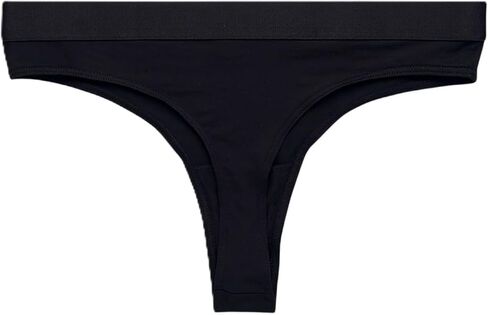 Organic Basics Women's Soft Touch Thong Underwear, Black/Dusty Rose/Dusty Rose, Small in Saudi Arabia