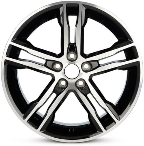 عجلة ألومنيوم بديلة جديدة مقاس 18x8 بوصة OEM لـ 2015-2018 Ford Focus 5-108mm أسود 18 بوصة حافة FM5Z1007D in Kuwait