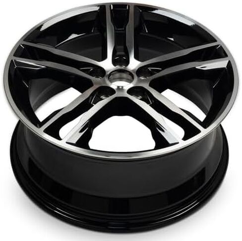 عجلة ألومنيوم بديلة جديدة مقاس 18x8 بوصة OEM لـ 2015-2018 Ford Focus 5-108mm أسود 18 بوصة حافة FM5Z1007D in Kuwait