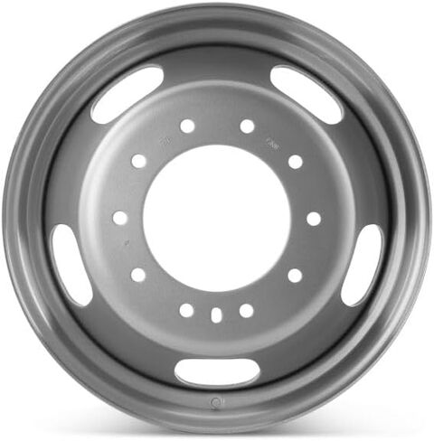 عجلة فولاذية بديلة مباشرة مقاس 19.5x6 بوصة OEM لسيارة دودج رام 5500 2005-2022 10-225 ملم فضية 19.5 بوصة حافة 50341015-DA in Saudi Arabia