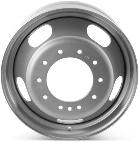 عجلة فولاذية بديلة مباشرة مقاس 19.5x6 بوصة OEM لسيارة دودج رام 5500 2005-2022 10-225 ملم فضية 19.5 بوصة حافة 50341015-DA in Saudi Arabia