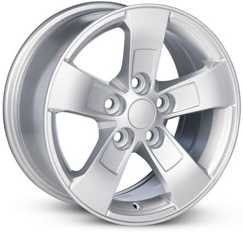 عجلة ألومنيوم بديلة جديدة مقاس 16 × 7.5 بوصة OEM لسيارة شيفروليه ماليبو 2013-2016 مقاس 5-120 مم فضية مقاس 16 بوصة 9598666، in Saudi Arabia