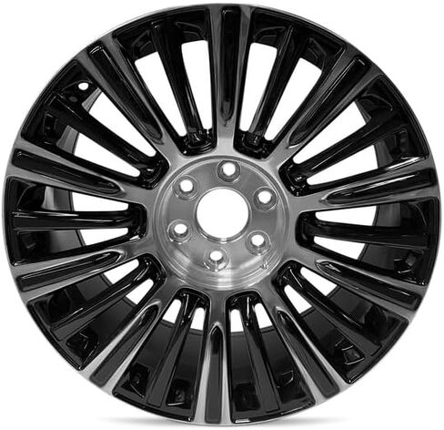 عجلة ألومنيوم بديلة جديدة مقاس 22 × 9 بوصة OEM لـ 2021-2023 كاديلاك إسكاليد 6-139.7 مللي متر فحم 22 بوصة حافة 84040803 in Kuwait
