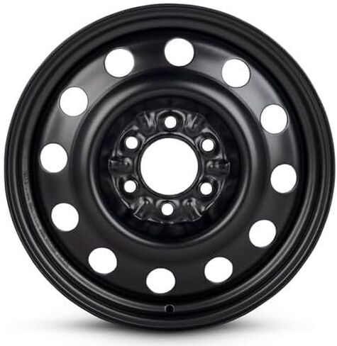 عجلة فولاذية بديلة جديدة مقاس 18 × 7.5 بوصة OEM لـ 2003-2017 لينكولن نافيجيتور 6-135 مم أسود 18 بوصة حافة 2L7Z1015BA in Kuwait