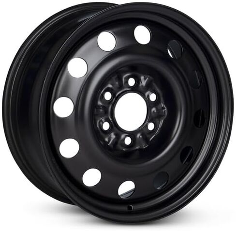 عجلة فولاذية بديلة جديدة مقاس 18 × 7.5 بوصة OEM لـ 2003-2017 لينكولن نافيجيتور 6-135 مم أسود 18 بوصة حافة 2L7Z1015BA in Kuwait