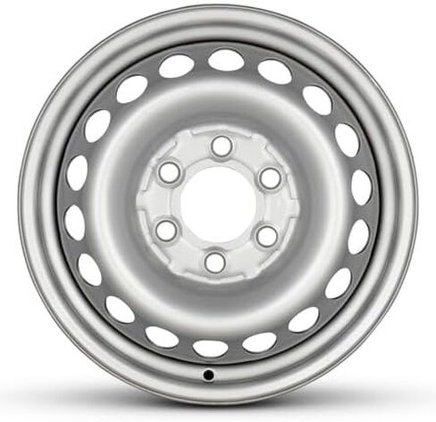 عجلة فولاذية بديلة جديدة مقاس 16 × 6.5 بوصة OEM مباشرة لـ 2007-2009 دودج سبرينتر 2500 6-130 مللي متر فضي 16 بوصة حافة 1VB07DX9AA in Saudi Arabia