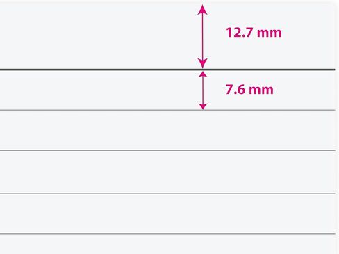 4.1 × 5.8 (A6) حزمة من 100 بطاقة فلاش، لوح سميك للغاية 300 جرام في المتر المربع، تغليف بدون بلاستيك in Kuwait