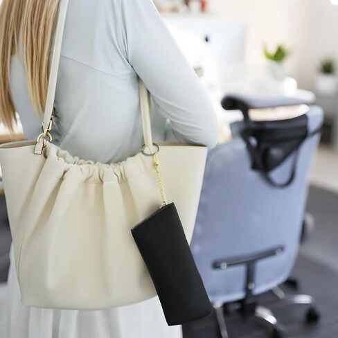 حافظة نظارات شمسية جلدية مع خطاف تعليق، حافظة نظارات شمسية ناعمة للسفر، تخزين النظارات العتيقة للرجال والنساء in Kuwait