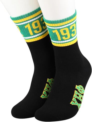 PWHAOO Yellow and Green Socks Sorority Graduation Gift Nursing Socks Sorority Gift in Saudi Arabia