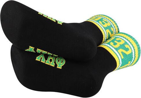 PWHAOO Yellow and Green Socks Sorority Graduation Gift Nursing Socks Sorority Gift in Saudi Arabia