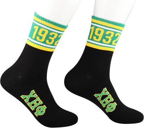 PWHAOO Yellow and Green Socks Sorority Graduation Gift Nursing Socks Sorority Gift in Saudi Arabia